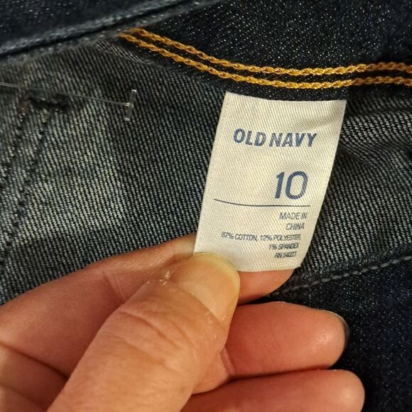 Old Navy The Diva cropped jeans size 10 - Picture 4 of 6